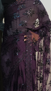 Luxe Net Saree