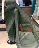 RHINESTONE SAREE